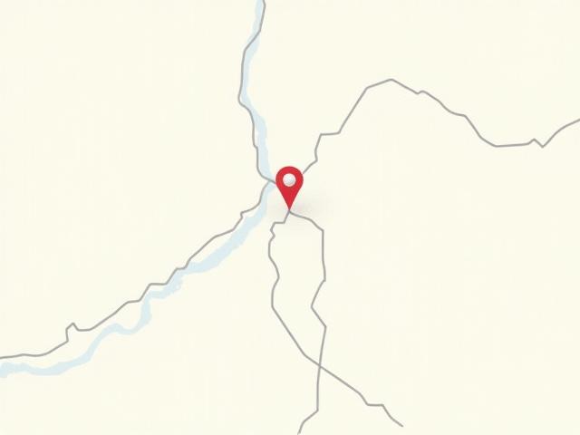 Budapest térképe, jelölve a Fraktál Kávé címét.